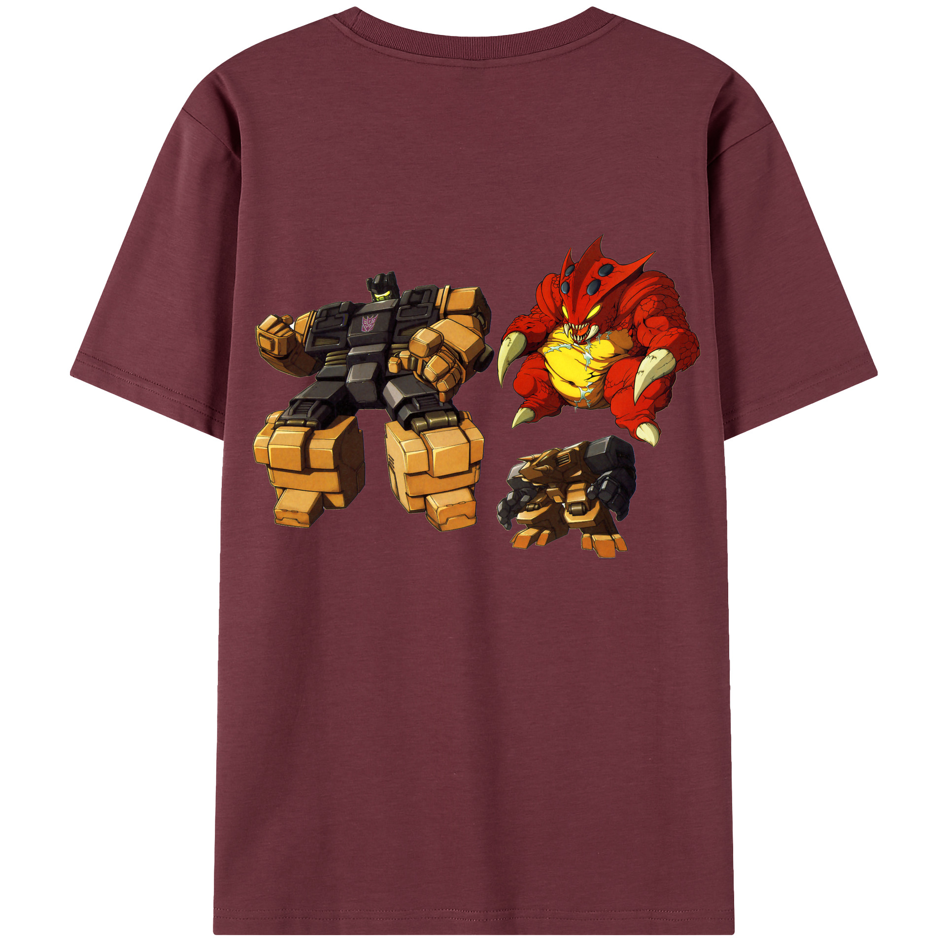（画像用）  綿100％半袖Tシャツ（背面プリント）